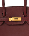 Epsom Birkin 30 Rouge H