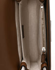 Suede MicroGCCIssima Go Small Shoulder Bag Brown