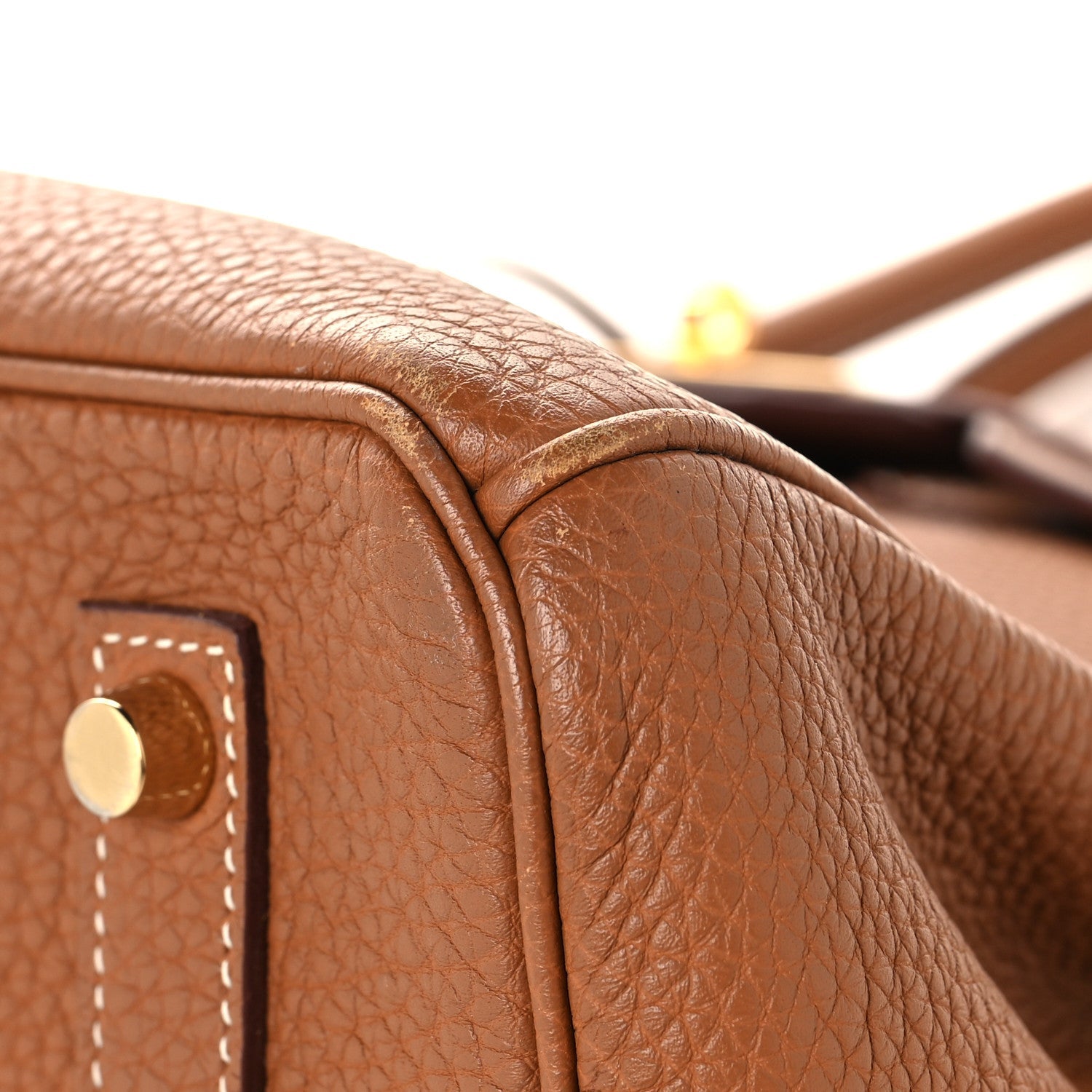 Togo Birkin 35 Gold