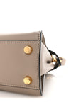 Vitello Tahiti Burro Medium Peekaboo Iconic Essentially Satchel Tortora Black