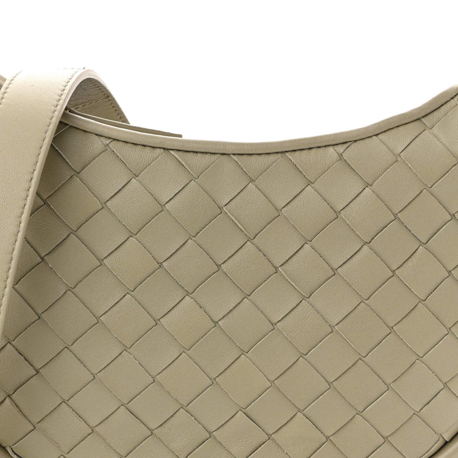 Nappa Intrecciato Small Gemelli Multipocket Bag Travertine Muse
