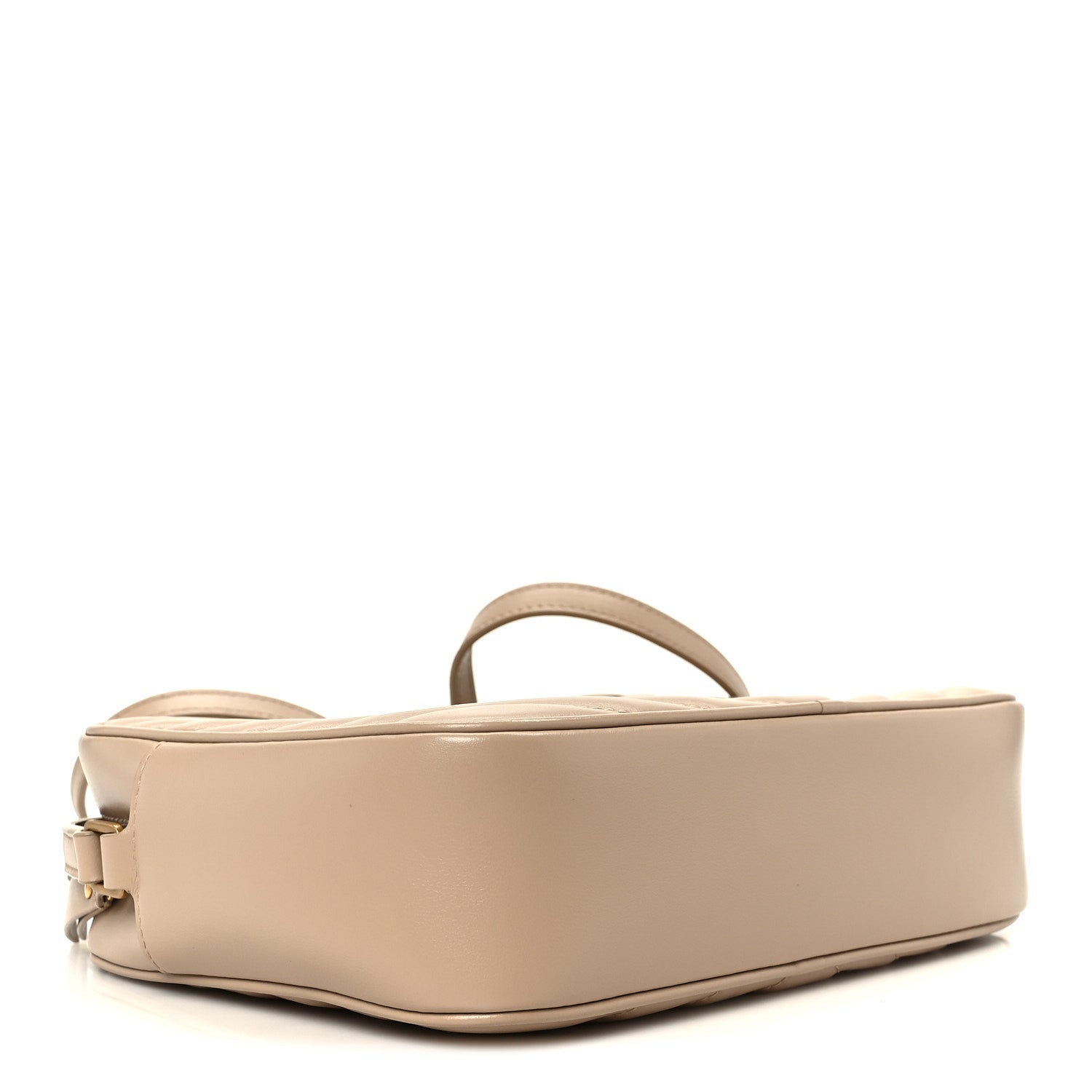 Calfskin Matelasse Monogram Lou Camera Bag Nude Powder