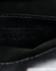 Grain De Poudre Medium Classic Monogram Monochrome Kate Satchel Black
