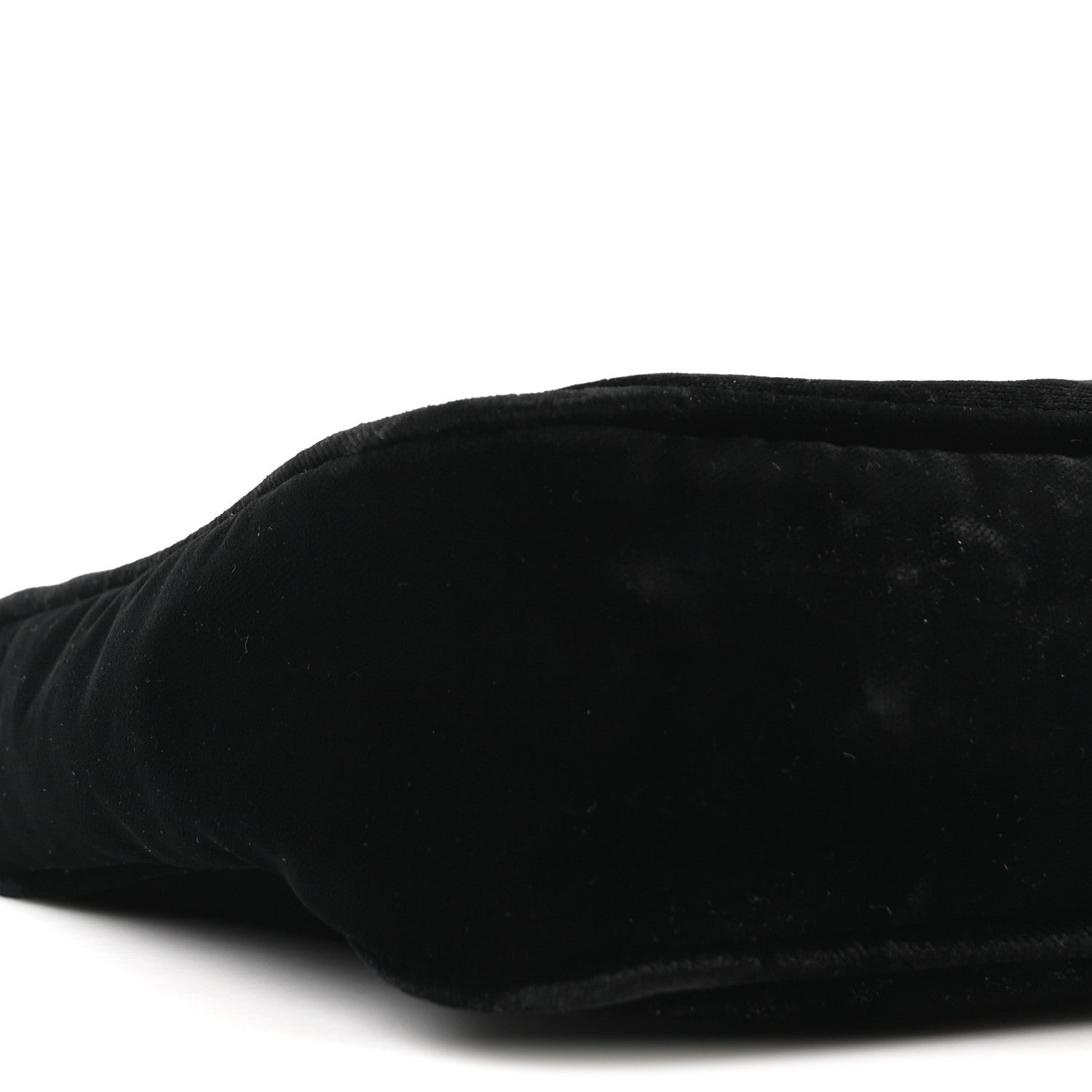Velvet Nappa Mini Re-Edition Shoulder Bag Black