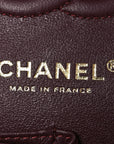Caviar Quilted Small Double Flap Black