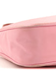 Tessuto Nylon Saffiano Mini Re-Edition 2000 Bag Rosa