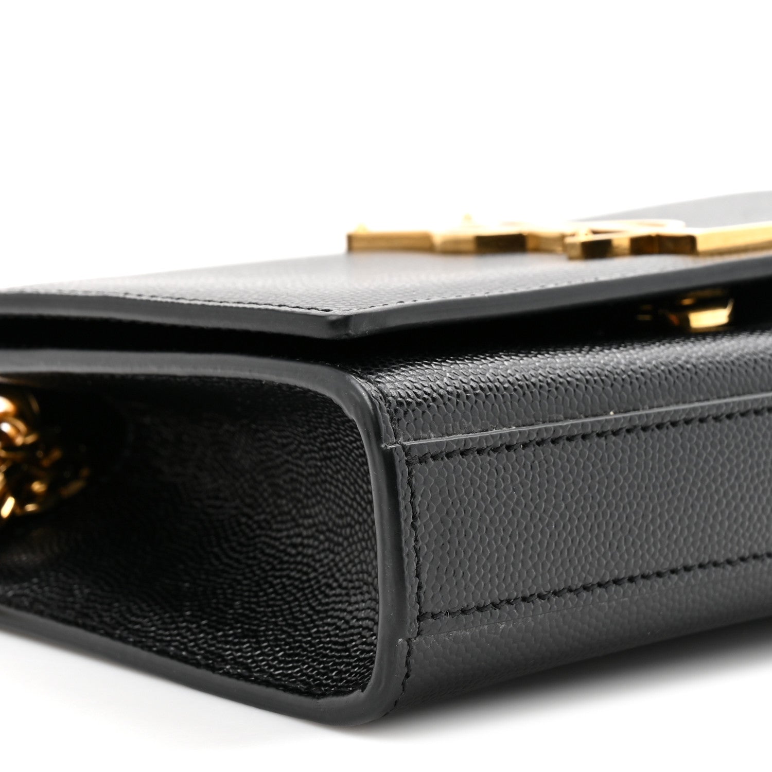 Grain De Poudre Small Monogram Kate Satchel Black