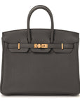 Togo Birkin 25 Etain