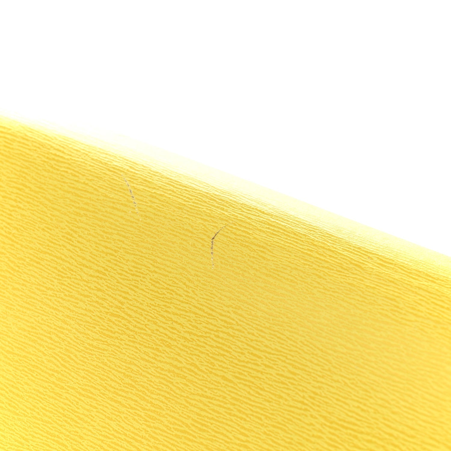 Liege Calfskin Medium Classic Box Flap Bag Fluo Yellow