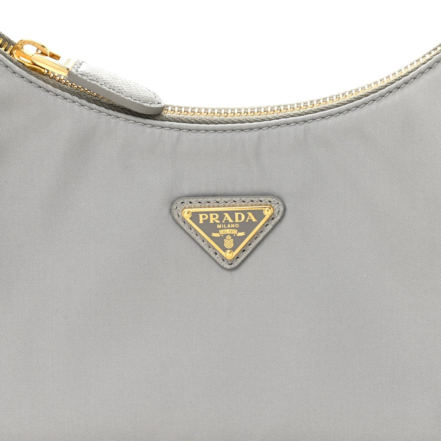 Re-Nylon Saffiano Mini Re-Edition 2005 Bag Cloudy