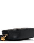 Grain De Poudre Matelasse Monogram Mini Lou Camera Bag Black