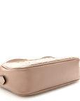 Calfskin Matelasse Small GG Marmont Chain Shoulder Bag Porcelain Rose