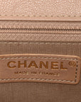 Caviar Quilted New Medium Boy Flap Dark Beige