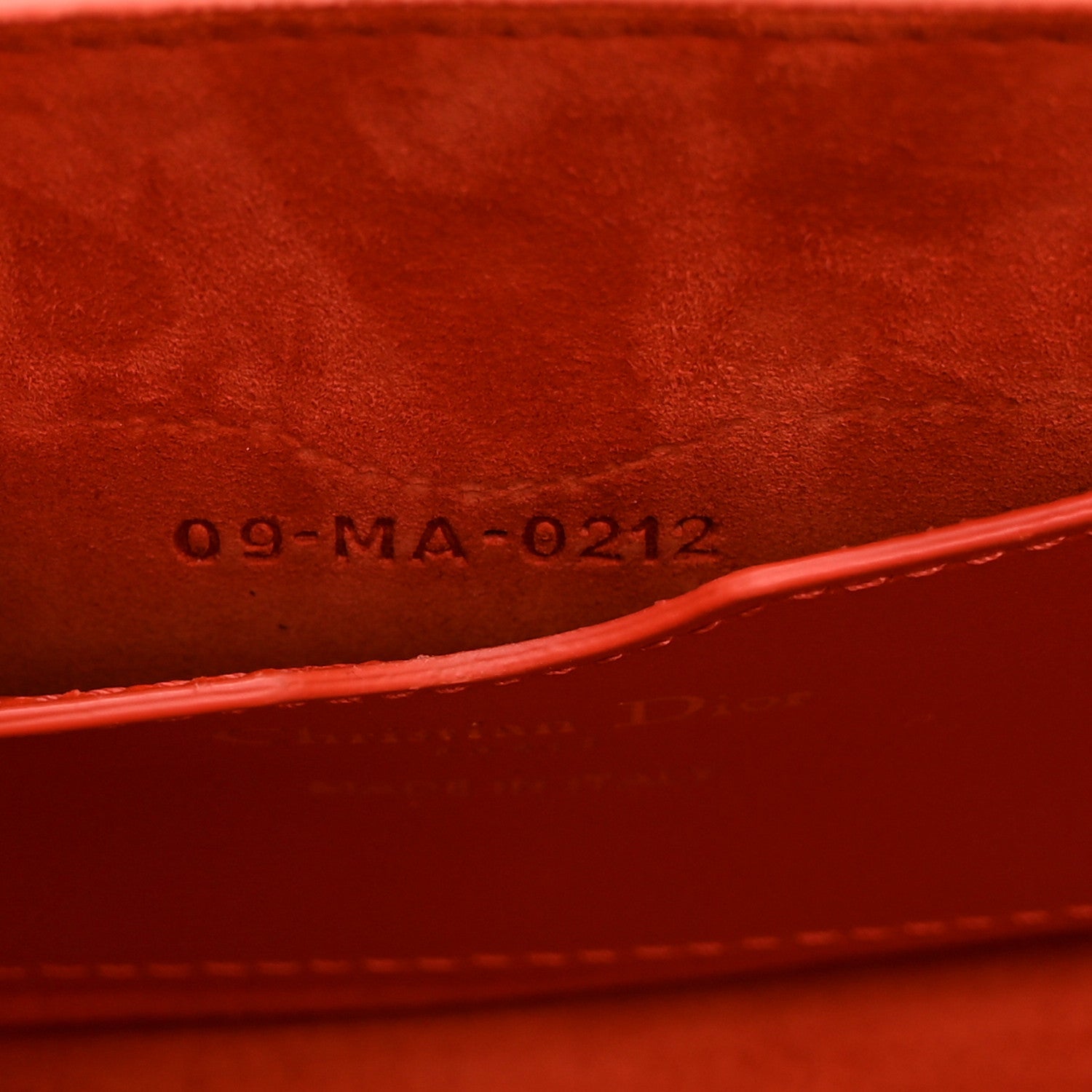 Box Calfskin East West Bobby Bag Orange