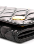 Nappa Padded Wallet On Chain Black