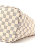 Damier Azur Neo Neverfull MM Rose Ballerine