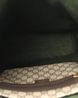GG Supreme Monogram Medium Ophidia Tote Bag Brown
