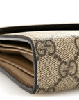 GG Supreme Monogram Mini Dionysus Chain Wallet