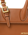 Smooth Calfskin Le Chiquito Boucle Moyen  Light Brown