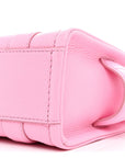 Grained Calfskin Micro The Tote Bag Fluro Candy