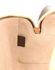 GG Supreme Monogram Textured Dollar Calfskin Web Super Mini Ophidia Top Handle Bowler Bag Beige Ebony New Acero
