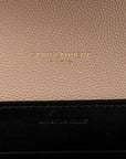 Grain De Poudre Monogram Cassandra Chain Wallet  Dark Beige