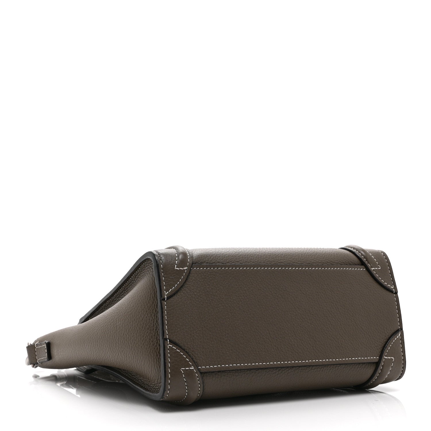 Drummed Calfskin Nano Luggage Souris