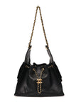 Caviar Quilted Small CHNL 25 Handbag Black