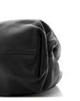 Smooth Butter Calf The Pouch Oversized Clutch Black