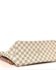 Damier Azur Neo Neverfull MM Rose Ballerine