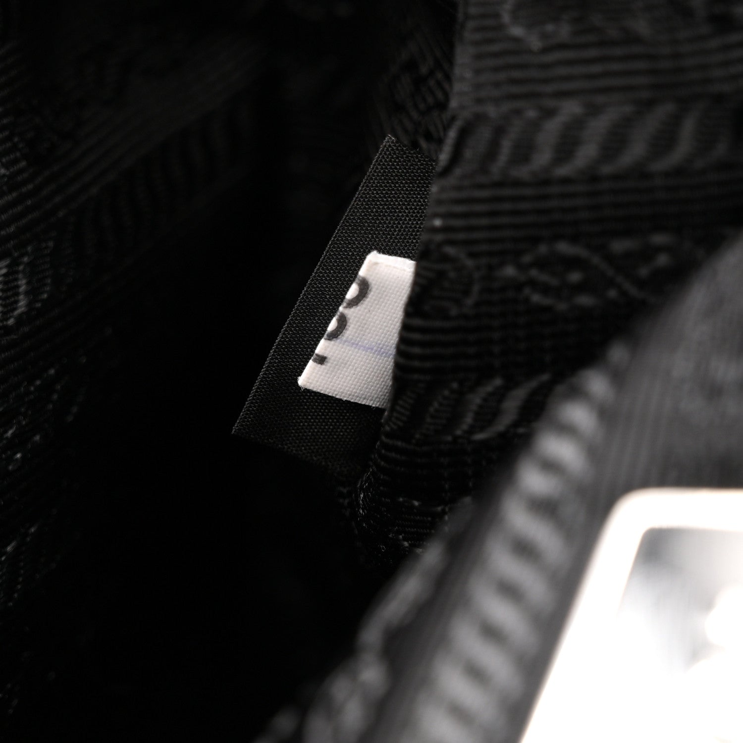 Re-Nylon Saffiano Re-Edition 2000 Double Zip Crossbody Bag Black