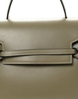 Smooth Calfskin Mini Belt Bag Light Khaki Cream