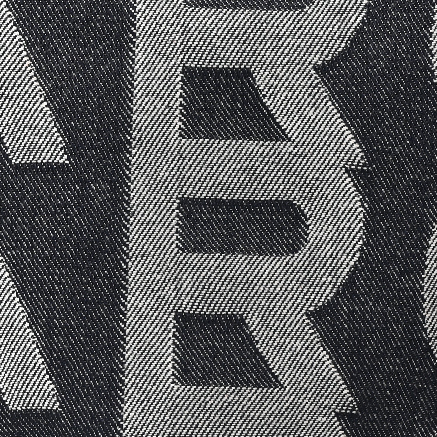 Denim Jacquard Large The Monogram Tote Bag Denim Blue