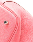 Taurillon Clemence Picotin Lock 22 MM Rose Azalee
