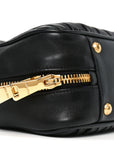 Nappa Matelasse Large Arcadie Top Handle Bag Black