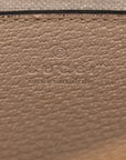 GG Supreme Monogram Textured Dollar Calfskin Web Small Ophidia Dome Shoulder Beige Mystic White Oatmeal