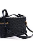 Calfskin Intrecciato Bang Bang Vanity Case Nocturnal