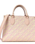 Empreinte Monogram Summer Stardust Onthego PM Pink