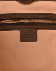 GG Supreme Monogram Medium Ophidia Shopping Tote Brown