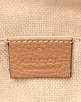 Pebbled Calfskin Small Soho Disco Bag Camelia