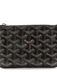 Goyardine Mini Senat Pochette Black