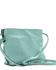 Calfskin Mini Flamenco Knot Bag Fresh Mint