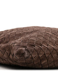 Suede Intrecciato Small Hop Fondant