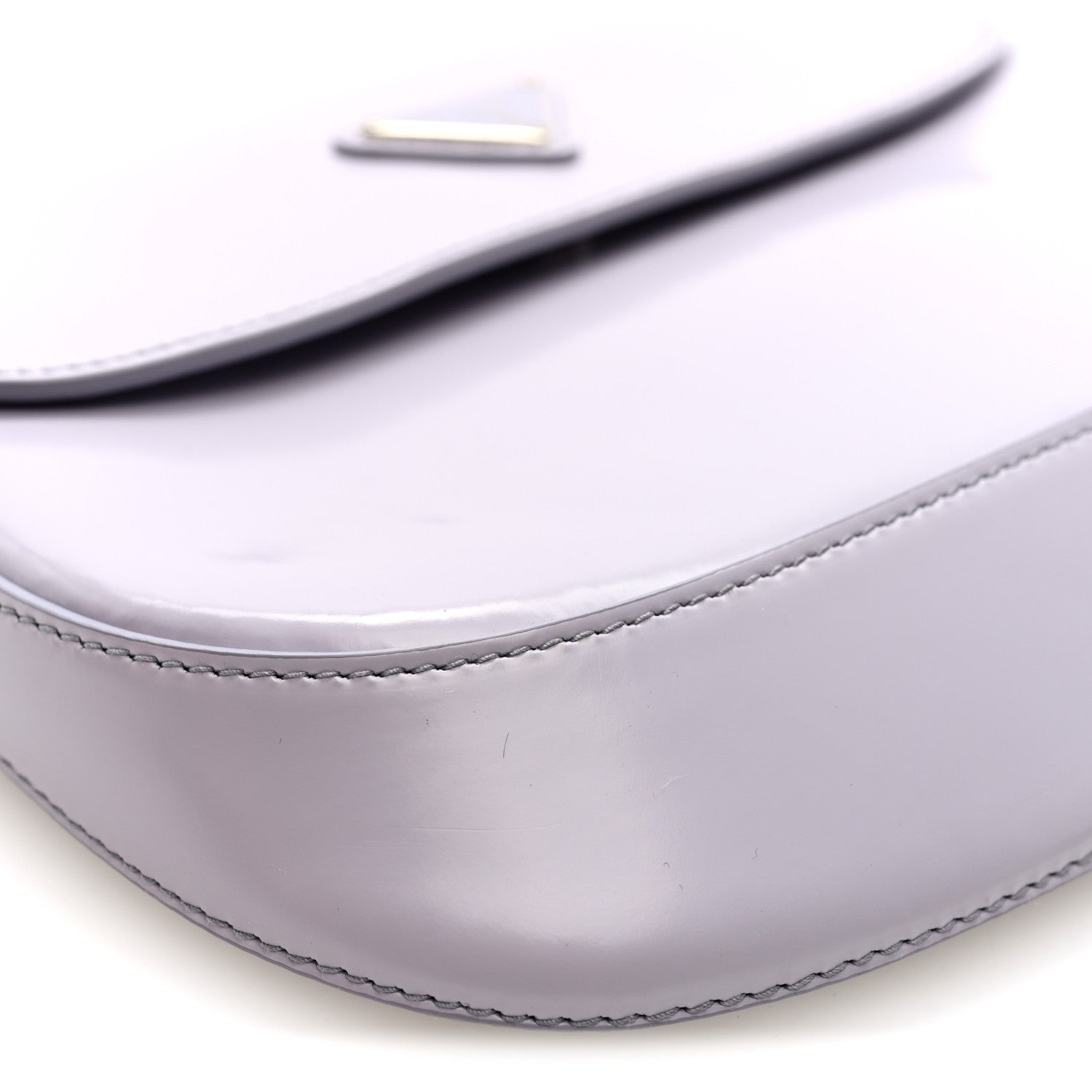 Spazzolato Cleo Flap Shoulder Bag Fiordaliso