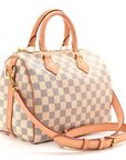 Damier Azur Speedy Bandouliere 25