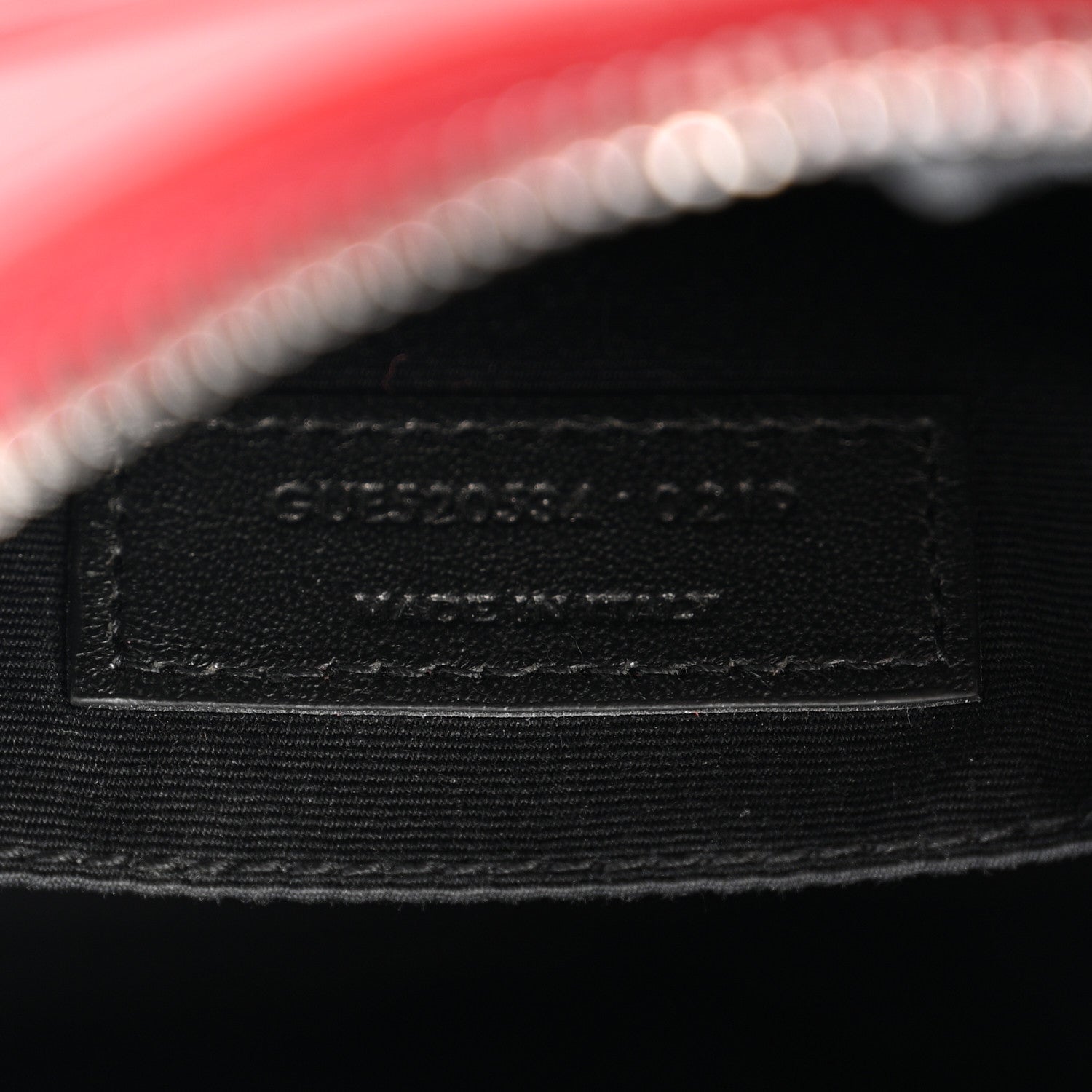 Calfskin Matelasse Monogram Lou Camera Bag Red