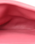 Lambskin Goya Puffer Bag Plumrose