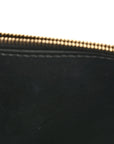 Vitello Cruise F is FNDI Bi-Color FF 1974 Embossed Medium Envelope Wallet On Chain Black Maya