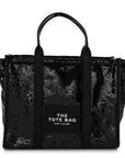 Sequin Medium The Tote Bag Black