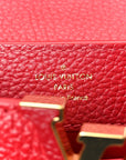 Taurillon Mini Capucines Scarlet